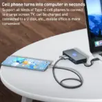 7 IN 1 ;  Type-C to ( HDMI 4K 30Hz + USB3.0 + PD100W fast charge )  Docking Station HUB ; UNIVERSALLY COMPATIBLE  - BYL-2312 - Image 3