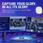 Elgato HD60 X Capture Card – Stream and Record in Stunning 4K60 HDR10 Passthrough, 1080P60 HDR Recording, Unlimited Capture, and VRR for Smooth, Lag-Free Gameplay. Supports cross-platform streaming to Twitch, YouTube & more with ultra-low latency - Image 4
