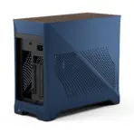 Fractal Era 2 Midnight Blue Mini-ITX Case With Anodized Aluminum Body, Walnut Top Panel, PCIe 4.0 Riser, 280 Mm AIO Support, Dual Aspect PWM Fans, 4×2.5-Inch Drive Mounts, 3-Slot GPU Support ~ FD-C-ERA2N-03 - Image 25