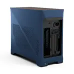Fractal Era 2 Midnight Blue Mini-ITX Case With Anodized Aluminum Body, Walnut Top Panel, PCIe 4.0 Riser, 280 Mm AIO Support, Dual Aspect PWM Fans, 4×2.5-Inch Drive Mounts, 3-Slot GPU Support ~ FD-C-ERA2N-03 - Image 19
