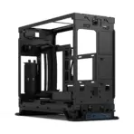 Fractal Era 2 Midnight Blue Mini-ITX Case With Anodized Aluminum Body, Walnut Top Panel, PCIe 4.0 Riser, 280 Mm AIO Support, Dual Aspect PWM Fans, 4×2.5-Inch Drive Mounts, 3-Slot GPU Support ~ FD-C-ERA2N-03 - Image 28