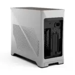 Fractal Era 2 Silver Mini-ITX PC Case With Anodized Aluminum Body, Walnut Top Panel, PCIe 4.0 Riser, 280 Mm AIO Support, Dual Aspect PWM Fans, 4×2.5-Inch Drive Mounts, 3-Slot GPU Compatibility ~ FD-C-ERA2N-01 - Image 19