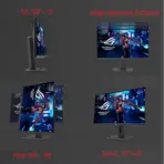 ASUS ROG Strix XG259QNS 24.5-inch  FHD 380Hz OC Fast IPS Gaming Monitor – 0.3ms, HDR400, ELMB Sync, FreeSync Premium, Gaming A.I. , DP 1.4, HDMI 2.0, USB Hub, Adjustable Stand | BLACK - Image 9