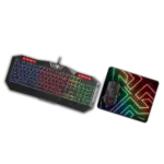 Fantech Gaming Gear Combo P31 : RGB Keyboard + Mouse + Mousepad 