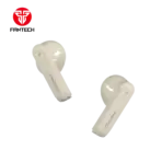 FANTECH WAVE 11 TW11V2 Wireless Earphones – Bluetooth 5.3, 13mm Drivers, Type-C Charging, Up to 5 Hours Playtime, Clear Mic Sensitivity, Beige - Image 3