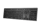 A4TECH FBX50C  Bluetooth & 2.4G Wireless KB Dual Connectivity - up to 4 Devices Simultaneously - Scissor Switches Chocolate Keycaps - USB Type C  Rechargeable - Compatible with Windows, Mac, Chrome OS, Android, iPad, iPhone, etc. - Image 3