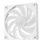 DeepCool FD12 ARGB 120mm Fan 3-Pack with Daisy Chain 8-Pin Cable, PWM Control, 63.6 CFM Airflow, Gen 2 Addressable RGB, Quiet Hydraulic Bearings | WHITE - Image 13