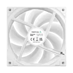 DeepCool FD12 ARGB 120mm Fan 3-Pack with Daisy Chain 8-Pin Cable, PWM Control, 63.6 CFM Airflow, Gen 2 Addressable RGB, Quiet Hydraulic Bearings | WHITE - Image 16