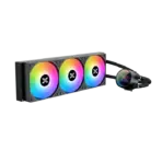 FENIX II 360 AIO Liquid CPU Cooler With Infinity Mirror Pump, 360mm Aluminum Radiator, 2600RPM Ceramic Bearing Pump, ARGB Fans, Intel And AMD Support - Image 4