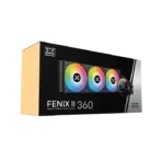 FENIX II 360 AIO Liquid CPU Cooler With Infinity Mirror Pump, 360mm Aluminum Radiator, 2600RPM Ceramic Bearing Pump, ARGB Fans, Intel And AMD Support - Image 10