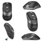 A4TECH FG50 Plus 2.4GHz Wireless Mouse, 3200 DPI, 7 Buttons, Optical Sensor 10–15m Range, 16-In-One Gesture, 4-Way Smart Wheel, Nano Receiver, Windows 10/11 - Image 5
