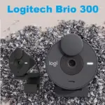 Logitech Brio 300 Full HD Webcam with Privacy Shutter, Noise Reduction Microphone, USB-C, certified for Zoom, Microsoft Teams, Google Meet, Auto Light Correction | Black ~ OPEN BOX 