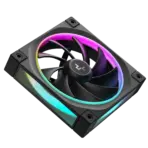 DeepCool FL12-3 IN 1 ARGB PWM Fan Kit, 120mm x3, 500–2150 RPM, 55 CFM, ≤32 dB, Fluid Dynamic Bearing, 36 Gen2 LEDs, PBT Frame, 8-Pin Daisy Chain, Anti-Vibration Pads | BLACK - Image 10