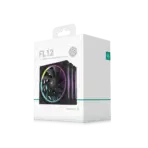 DeepCool FL12-3 IN 1 ARGB PWM Fan Kit, 120mm x3, 500–2150 RPM, 55 CFM, ≤32 dB, Fluid Dynamic Bearing, 36 Gen2 LEDs, PBT Frame, 8-Pin Daisy Chain, Anti-Vibration Pads | BLACK - Image 15