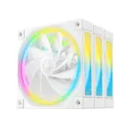 DeepCool FL12R 120mm 3 Fans ARGB Reverse Blade , 500–2150 RPM, 55 CFM, ≤33.9 dB, Fluid Dynamic Bearing, Gen2 LEDs, PWM + ARGB Sync 8-Pin, Anti-Vibration, Durable PBT Frame | WHITE - Image 8