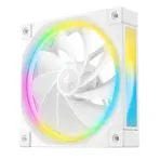 DeepCool FL12R 120mm 3 Fans ARGB Reverse Blade , 500–2150 RPM, 55 CFM, ≤33.9 dB, Fluid Dynamic Bearing, Gen2 LEDs, PWM + ARGB Sync 8-Pin, Anti-Vibration, Durable PBT Frame | WHITE - Image 9