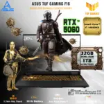 ASUS TUF Gaming F16 (2025) Intel® Core i7-14650HX | 32GB DDR5 RAM , 1TB NVMe SSD | RTX 5060, 8GB | 16-inch, FHD+ WUXGA 165Hz IPS Display | Backlit Chiclet Keyboard 1-Zone RGB | Windows 11 | JAEGER GREY  FX608JMR | 1 YEAR WARRANTY