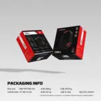 FANTECH HQ56 Tone II Wired Gaming Headset – 40mm Drivers, Foldable Mic, 1.5m Cable, Lightweight 175g, On-Ear Comfort, 3.5mm TRRS Plug – PC, Console & Mobile Compatible - Image 8