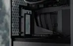 Fractal Flex 2 Vertical GPU Bracket With PCIe 4.0 X16 Riser, 195mm Cable, 4-Slot GPU Support, Bridgeless ATX Case Compatibility |  Black ~ FD-A-FLX2-001  - Image 5