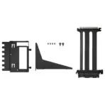 Fractal Flex 2 Vertical GPU Bracket With PCIe 4.0 X16 Riser, 195mm Cable, 4-Slot GPU Support, Bridgeless ATX Case Compatibility |  Black ~ FD-A-FLX2-001  - Image 7