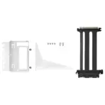 Fractal Flex 2 Vertical GPU Bracket With PCIe 4.0 X16 Riser, 195mm Cable, 4-Slot GPU Support, Bridgeless ATX Case Compatibility | WHITE ~ FD-A-FLX2-002 - Image 7