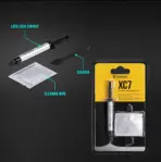 GAMDIAS XC7 EXTREME THERMAL SOLUTION 4g  - Premium Aluminum Oxide-Based Solution ; -50℃~240℃ Temp Range ; 0.03 Low Impedance ; 3-in-1 Pack Application Kit  | SILVER - Image 4
