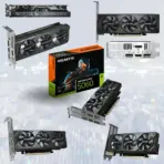 GIGABYTE GeForce RTX 5060 OC Low Profile 8GB GDDR7 128-Bit PCIe 5.0 Graphics Card – 2512MHz Boost – 3840 CUDA Cores – 182mm Compact – 4x Display – DLSS 4 | GV-N5060OC-8GL - Image 7