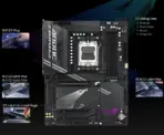 GIGABYTE X870 AORUS ELITE WIFI7 AM5 LGA 1718, ATX, DDR5, 4x M.2, PCIe 5.0, USB4, Wi-Fi 7, 2.5GbE LAN, EZ-Latch ; Supports AMD Ryzen™ 9000 / 8000 / 7000 Series Processors - Image 5