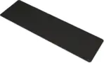 Glorious Large Extended Gaming Mouse Pad/Mat - Stealth Edition - Long Black Cloth Mousepad, Stitched Edges | 28x91 cm (G-E-Stealth)