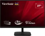 ViewSonic VA2736-H 27 inch Full HD Monitor - 120Hz, IPS Technology, 1ms Response, Borderless Design, Low Blue Light and Flicker-Free Technology ; Tilt Adjustable ; VGA , HDMI 1.4 , Audio Out Connectivity - Image 10