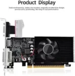 LYNX NVIDIA Geforce GT 730 4GB Graphics Card DDR3 DirectX 11 128 Bit, VGA/DVI-D/HDMI, PCI Express 2.0 x 16, Nvidia Video Card, Computer GPU | BLACK - Image 6