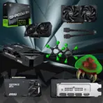 MSI GeForce RTX 5070 12G SHADOW 2X OC : 12GB GDDR7 PCI Express 5.0 192-bit SFF-Ready Enthusiast GeForce Card , 2557 MHz  Extreme , 6144 Units CUDA , TORX Fan 5.0 , DisplayPort x 3 (v2.1b) & HDMI™ x 1 | STEALTH BLACK - Image 9