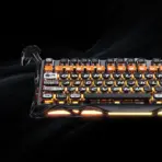GravaStar Mercury K1 Pro 75% Mechanical Keyboard With Aluminum Alloy Body, Kailh Speedy Mint Linear Switches, Dual RGB, Tri-Mode Wireless, 8000mAh Battery, Windows OS & mac OS | CyberFlare - Image 14