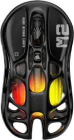 GravaStar Mercury M2 Gaming Mouse -MMO Gaming with 26,000 DPI Optical Sensor -78g Lightweight Hollowed-Out Design -5 Programmable Buttons -5 Dynamic Lightsync RGB Modes -Stealth Black - Image 10