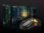 GravaStar Mercury M2 Gaming Mouse -MMO Gaming with 26,000 DPI Optical Sensor -78g Lightweight Hollowed-Out Design -5 Programmable Buttons -5 Dynamic Lightsync RGB Modes -Stealth Black - Image 9