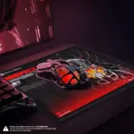 GravaStar Mini Mouse Pad With 30×25×0.3cm Micro-Textured Surface, Anti-Fray Edges, Non-Slip Rubber Base & Ultra-Thin Design For Compact Gaming Setups & DPI Precision - Image 3