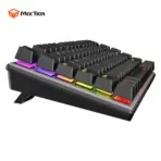 MEETION MK006 PRO 75% Mechanical RGB Keyboard – Hot-Swappable, Linear Switches, Volume Knob, Type-C Wired, Metal Top, 50M Keystrokes, Double Injection Keycaps - Image 4