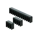 ASIAHORSE D-Model Cable Combs 1-Pack (32x Set) | 4x24Pin, 20x8Pin, 8x6Pin | Premium Black Plastic | Fits 3.4mm PSU & Extension Cables | Cable Management Accessory