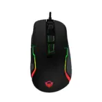 MEETION POSEIDON G3360 PRO 12000 DPI Wired Gaming Mouse | RGB Backlit, Ergonomic Design, 6 Buttons, Optical Sensor, USB, High Precision, Black – For FPS, MOBA & eSports - Image 2