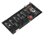 ASRock H510 Pro BTC+ Mining Motherboard With 6 PCIe 3.0 x16 Slots, 10th/11th Gen Intel CPU Support, DDR4 3200MHz, M.2 SATA, HDMI, Dual 24-Pin ATX Power, Intel Gigabit LAN - Image 4