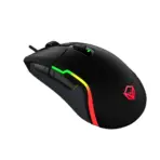 MEETION POSEIDON G3360 PRO 12000 DPI Wired Gaming Mouse | RGB Backlit, Ergonomic Design, 6 Buttons, Optical Sensor, USB, High Precision, Black – For FPS, MOBA & eSports - Image 3
