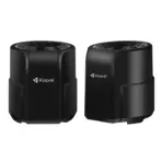 KISONLI A-909 USB 2.0 Stereo Wired Speaker – Dual 3W Drivers, AUX + USB Input, Compact Plastic Build, 5V Power, 4Ω Impedance, Plug & Play, Black - Image 2
