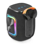 KISONLI Q25 RGB Bluetooth Speaker – 12W Output, 1800mAh Battery, TWS Support, BT 5.3, USB/TF/FM, RGB Light, Full-Range Audio, Portable for Home, Party, Outdoor - Image 3