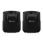 KISONLI A-909 USB 2.0 Stereo Wired Speaker – Dual 3W Drivers, AUX + USB Input, Compact Plastic Build, 5V Power, 4Ω Impedance, Plug & Play, Black - Image 3