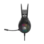 MARVO H8326 AKARI 30 | USB+3.5mm Gaming Headset, 40mm Drivers, Static RGB, Adaptive Headband, 360° Omnidirectional Mic, Volume Control, Lightweight (262g), PC Compatible - Image 3