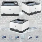 HP Color LaserJet Pro 3203dw : Color Laser Wireless Printer With Automatic Duplex (Two Sided) Printing, 25 PPM Speed, Dual-Band Wi-Fi, TerraJet Toner, HP Wolf Pro Security , Print Only Function - Image 6