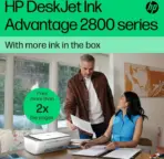 HP DeskJet Ink Advantage 2875 AIO Wireless Printer, Print, Copy, Scan, Up to 7.5ppm Print Speed, 1200 x 1200 DPI Print Resolution, Contact Image Sensor Scan Technology , Wi-Fi & USB 2.0 Connectivity | WHITE 60K47C - Image 7