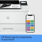 HP LaserJet Pro 4003dn Network Printer - Black & White Monochrome - Up to 40 ppm (A4) 1200 x 1200 dpi - Duplex 2 Sided Printing - HP Wolf Pro Security - Ethernet Port - Hi-Speed USB 2.0 | White (2Z609A) - Image 8