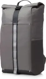 HP Pavilion Rolltop Grey Backpack ; Water-Resistant ; Padded for Electronics Protection ;  Supports up to 15.6” Laptops  ; Reflective Accents | (5EE90AA) - Image 5