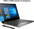 HP Tilt Pen with Eraser Function ;  Stylus Pen for HP Touch Screen Monitors & Tablets ; Tilt Detection, Bluetooth Pairing ; Sketching , Drawing or Taking Notes | 929863-001 Graphite Grey - Image 4